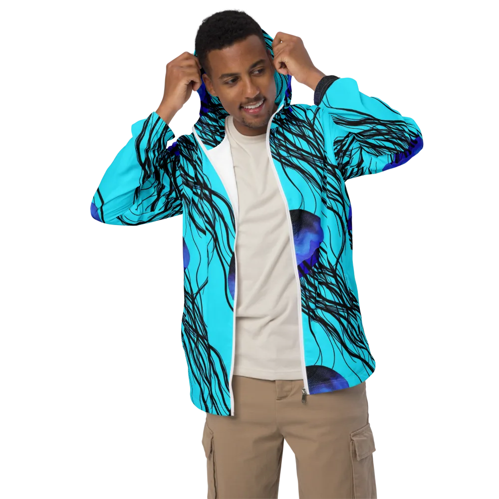 Electric Jelly on Men's Windbreaker — Front