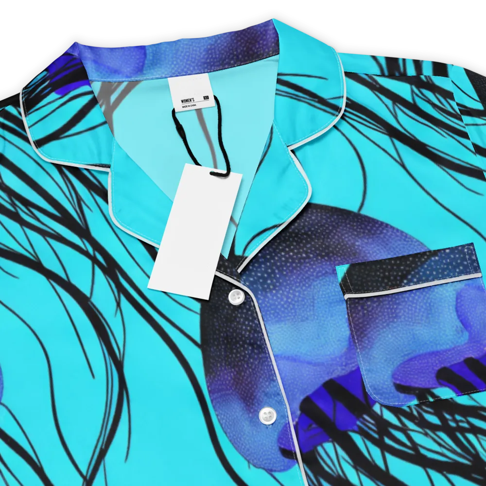 Electric Jelly on Women's Short Sleeve Pajama Top — Product details
