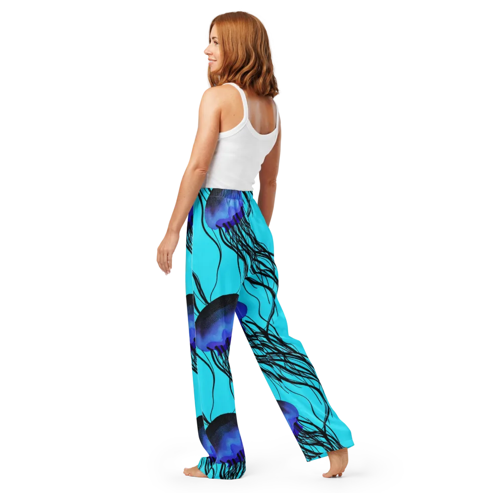 Electric Jelly on Women's Pajama Pants — Back