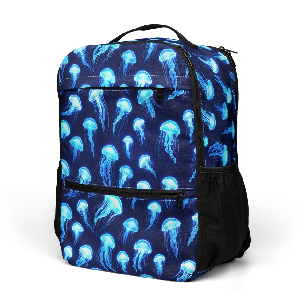 Deepsea Glow on Utility Backpack — Left Front