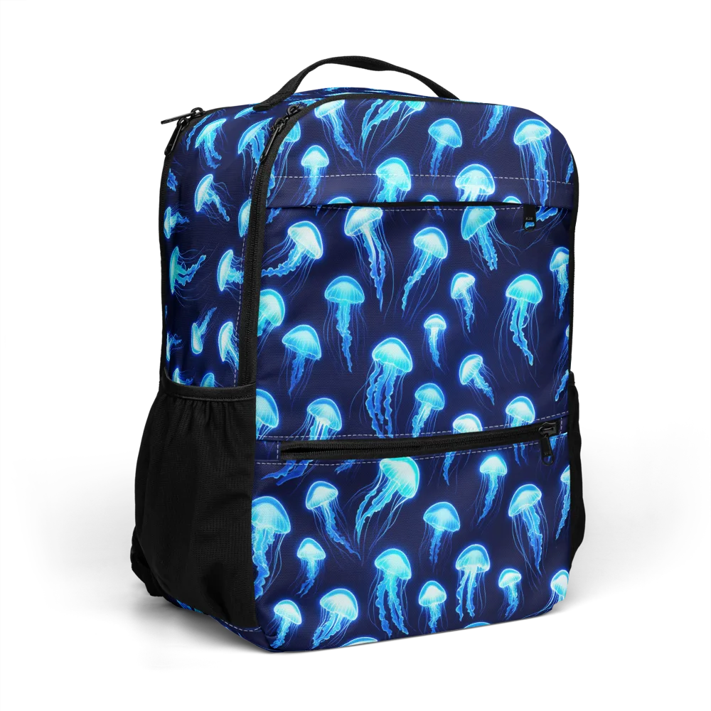 Deepsea Glow on Utility Backpack — Right Front