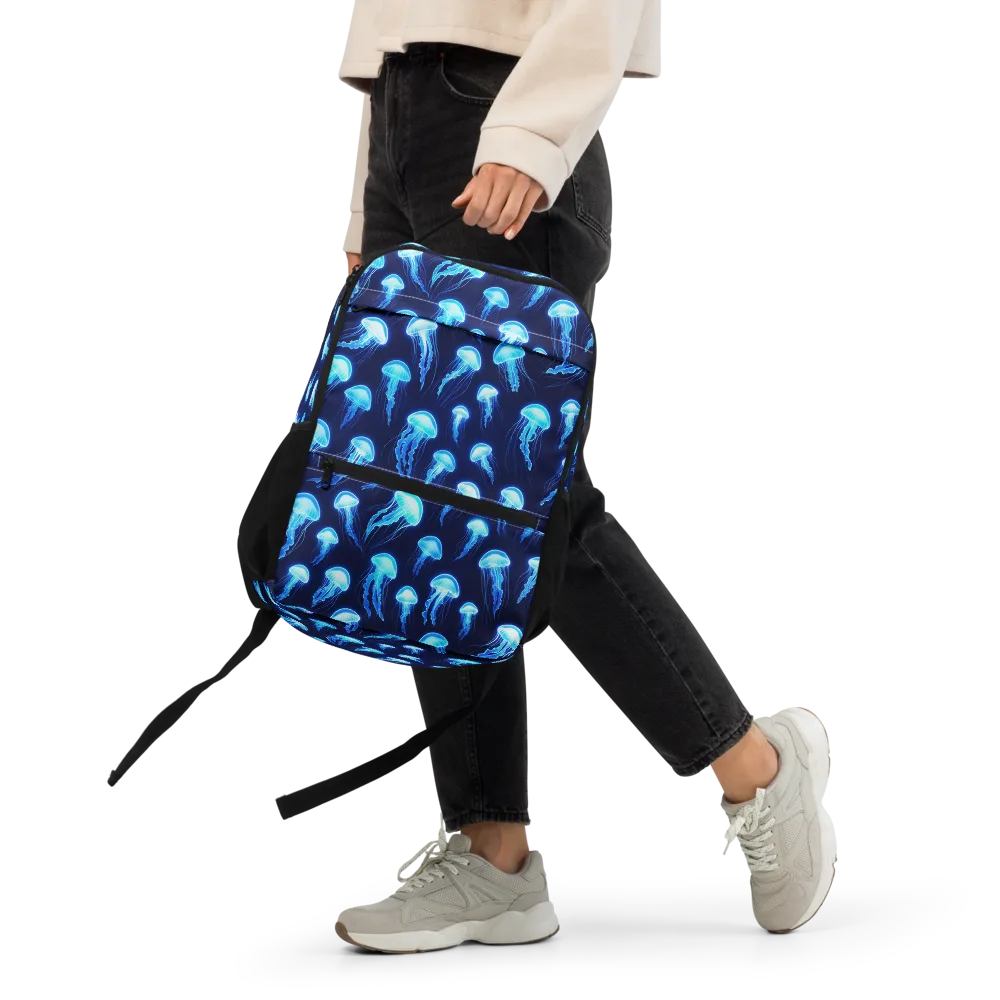 Deepsea Glow on Utility Backpack — Front