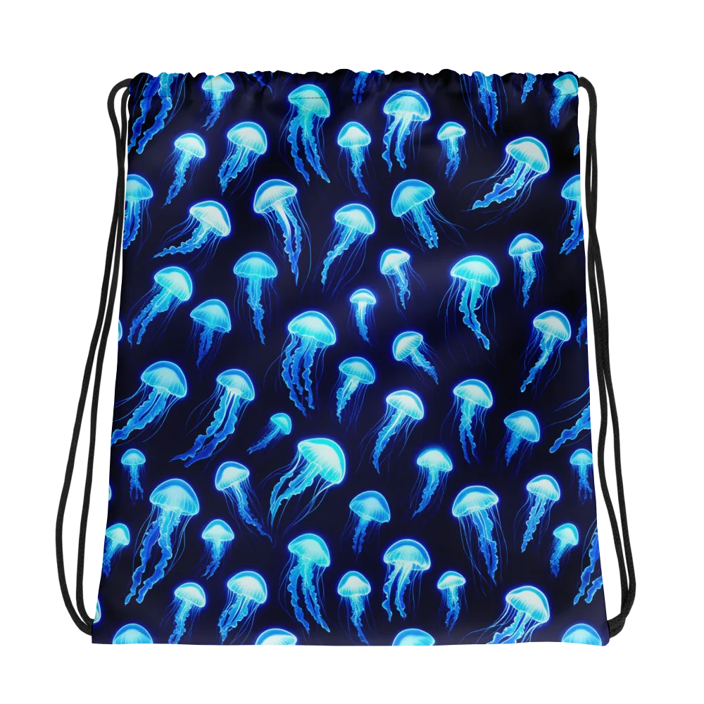 Deepsea Glow on Drawstring Bag — Photo