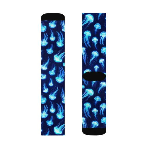 Deepsea Glow on a Socks