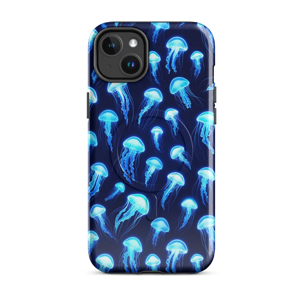 Deepsea Glow on MagSafe Tough Case for iPhone® — Front