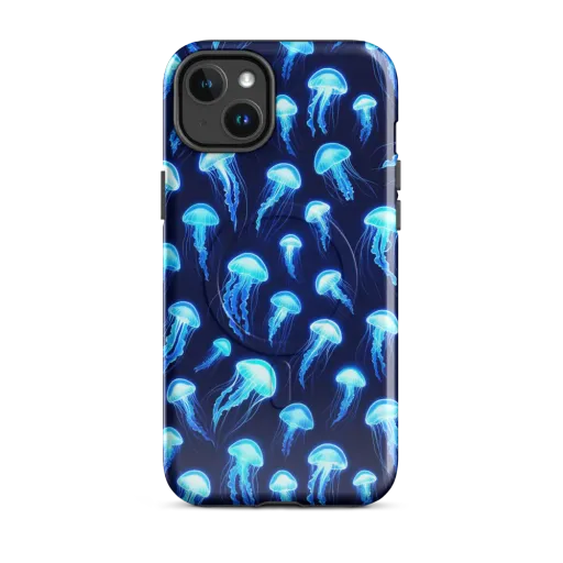 Deepsea Glow on a MagSafe Tough Case for iPhone®