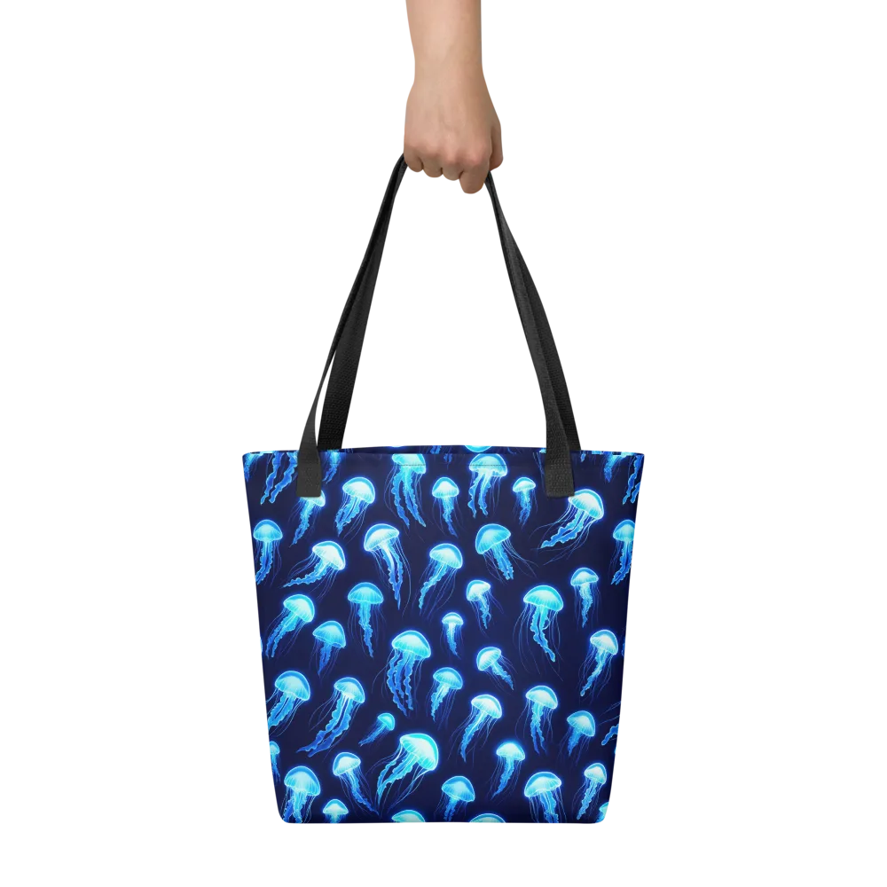 Deepsea Glow on Tote Bag — Front