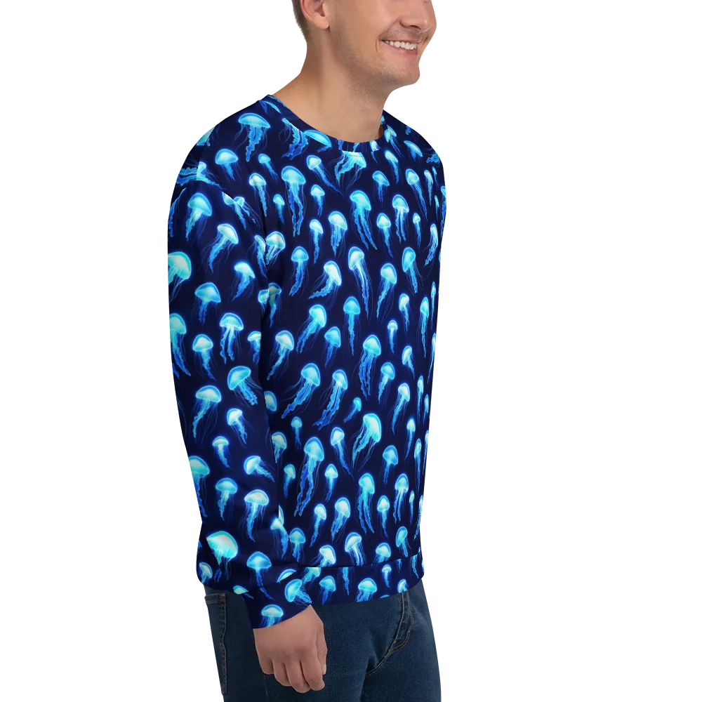 Deepsea Glow on Sweatshirt — Right Front