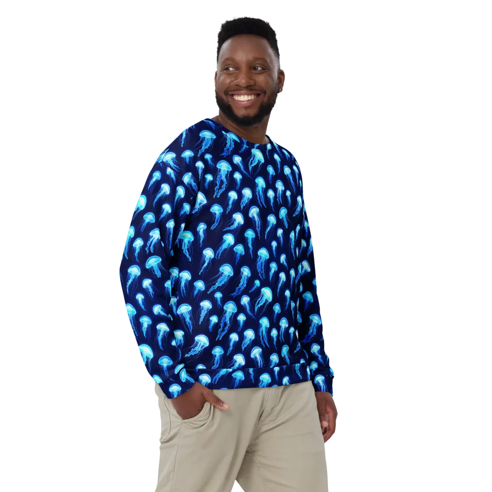 Deepsea Glow on Sweatshirt — Front