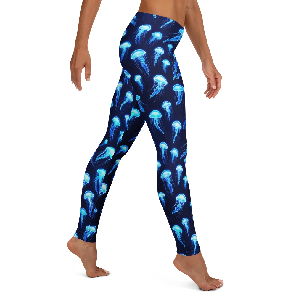 Deepsea Glow on Leggings — Right