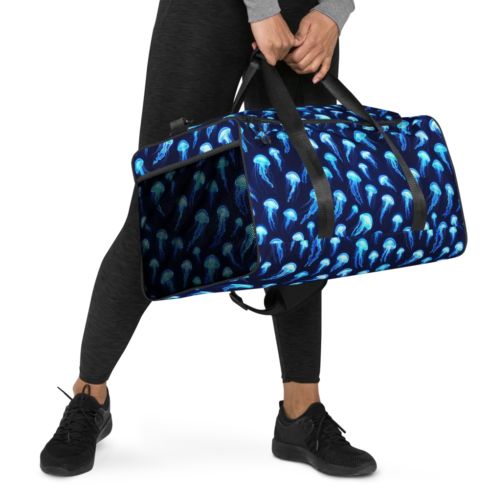 Deepsea Glow on Duffle Bag — Right Front