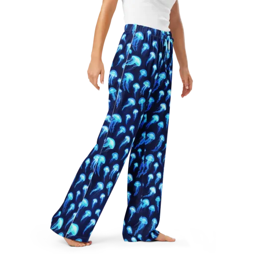 Deepsea Glow on a Women's Pajama Pants