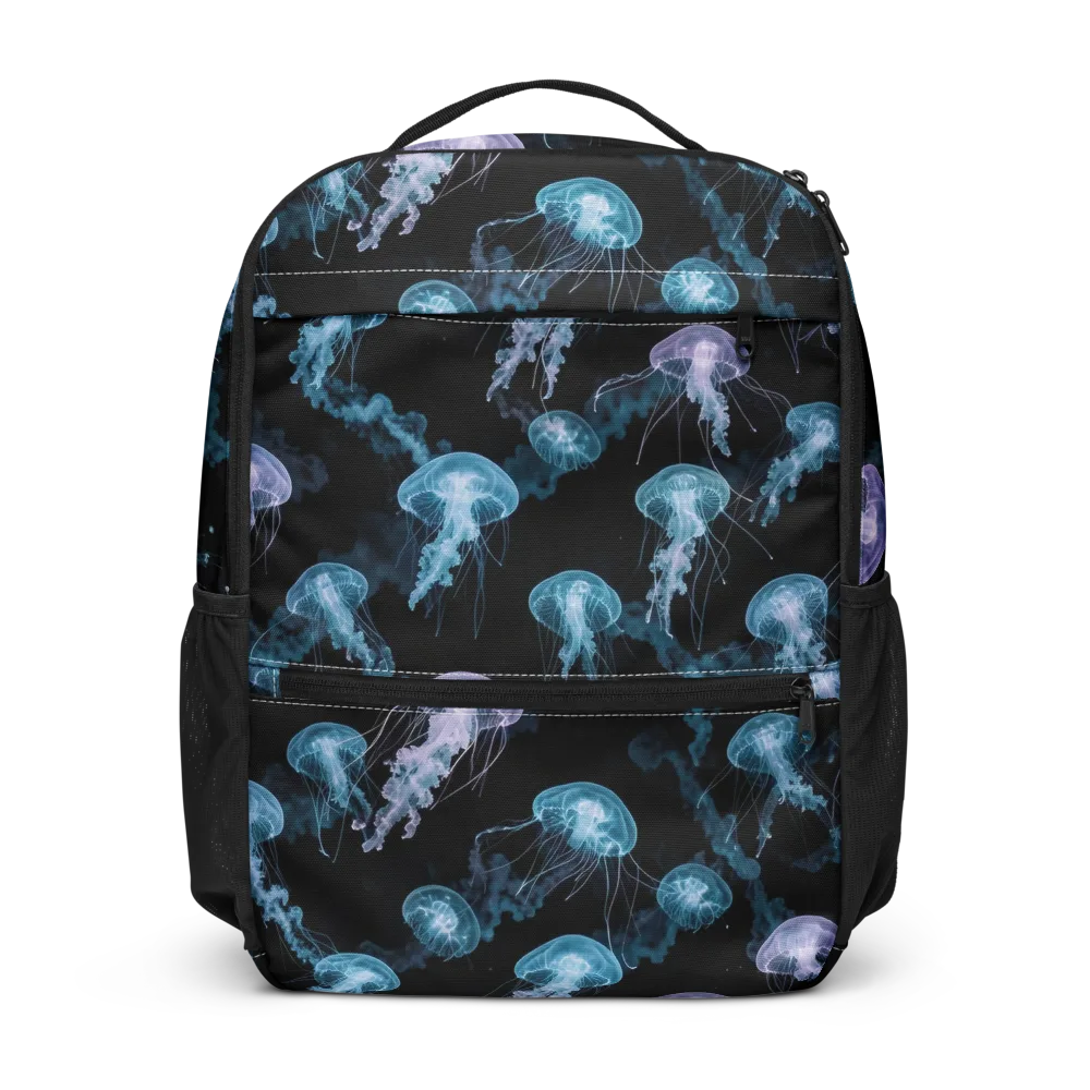 Abyssal Bloom on Utility Backpack — Front