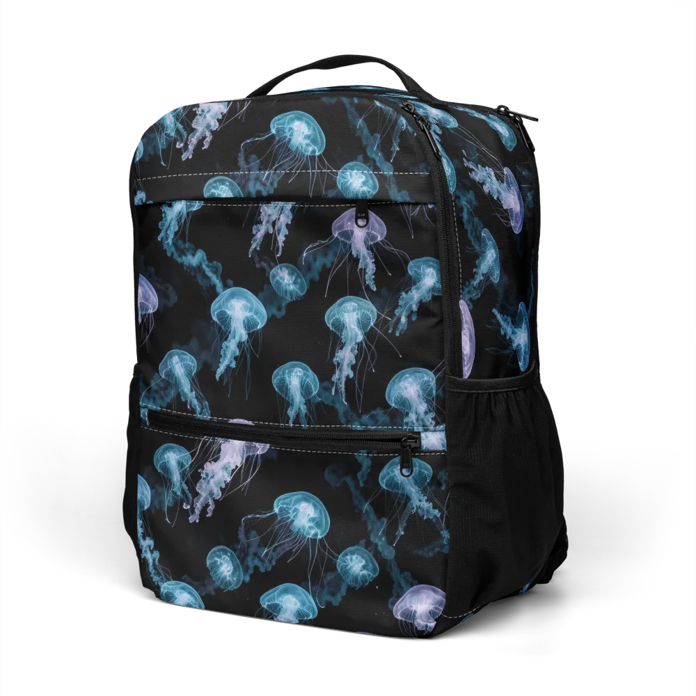 Abyssal Bloom on Utility Backpack — Left Front