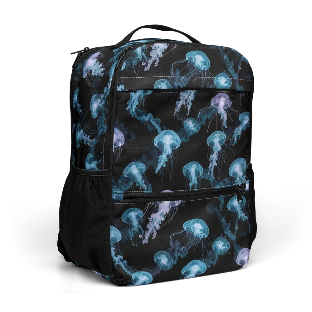 Abyssal Bloom on Utility Backpack — Right Front