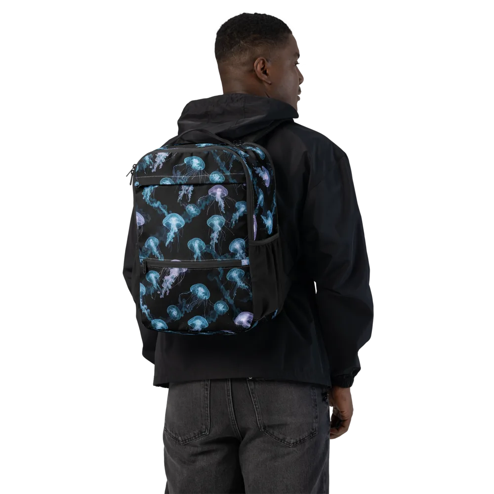 Abyssal Bloom on Utility Backpack — Back