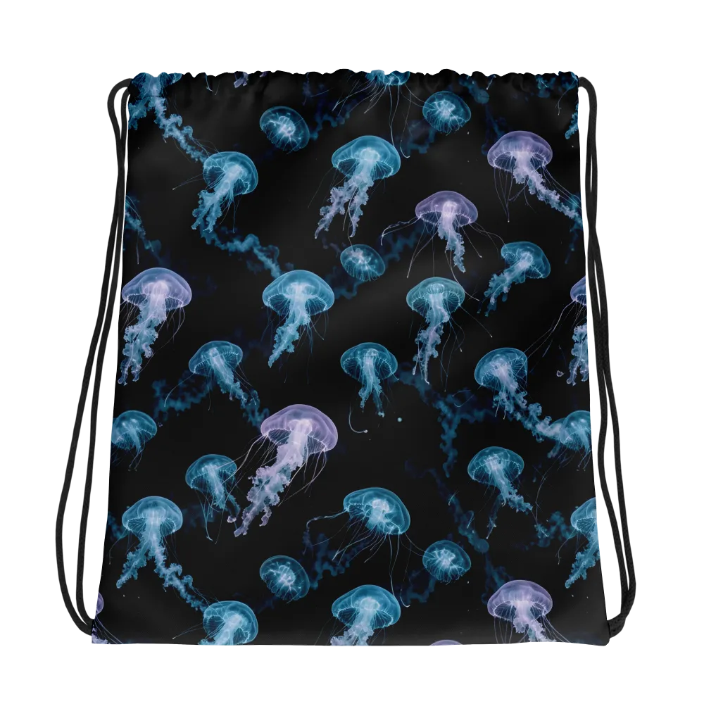 Abyssal Bloom on Drawstring Bag — Photo