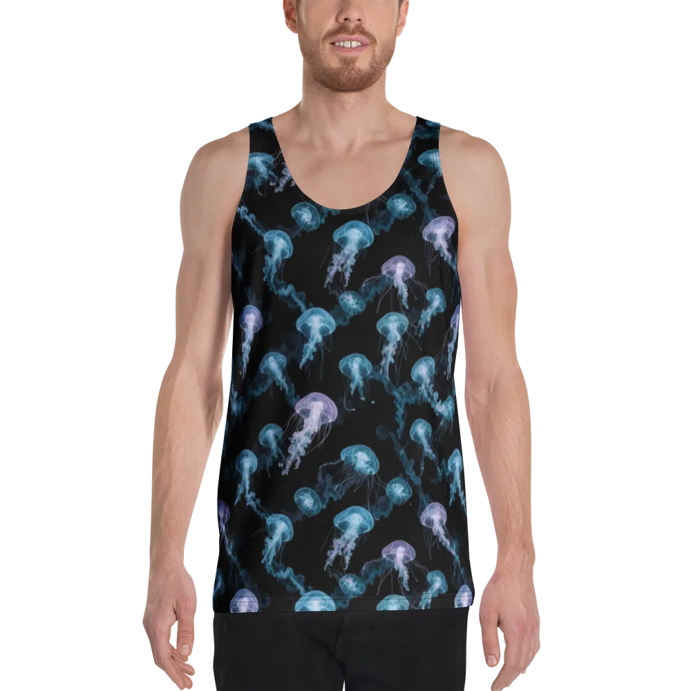 Abyssal Bloom on Men's Tank Top — Front