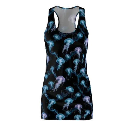 Abyssal Bloom on a Racerback Dress