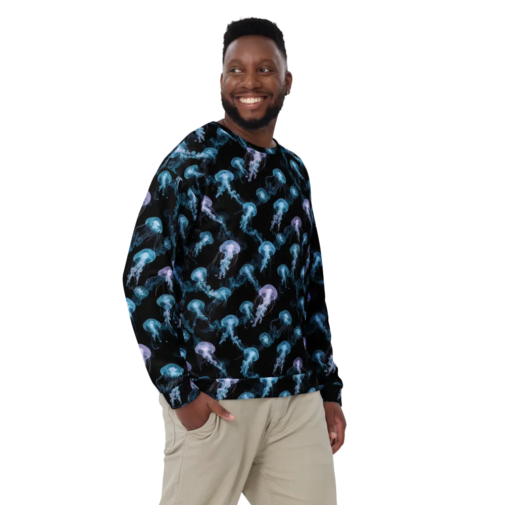 Abyssal Bloom on Sweatshirt — Front