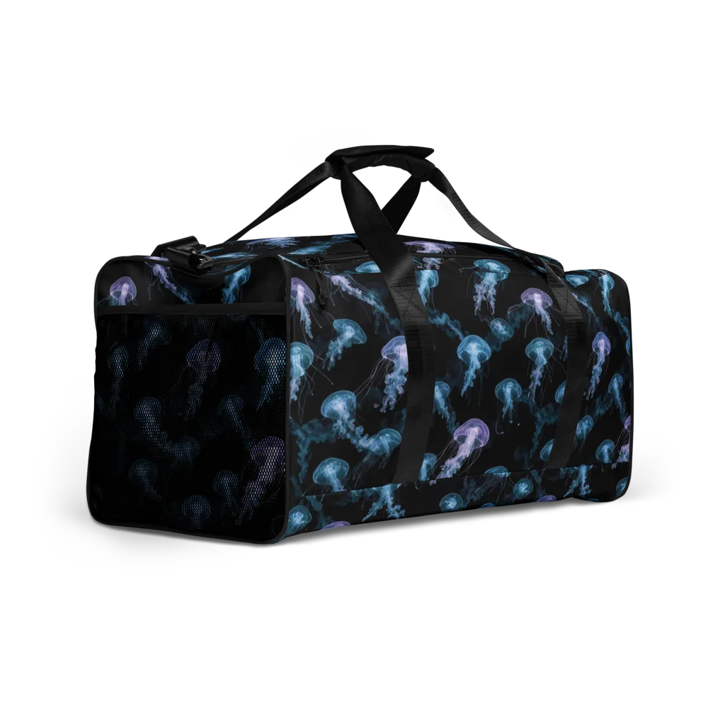 Abyssal Bloom on Duffle Bag — Right Front
