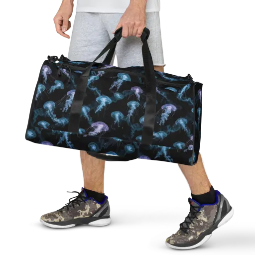 Abyssal Bloom on a Duffle Bag