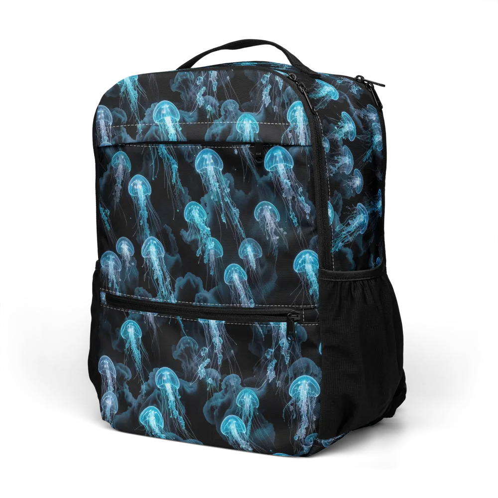 Azure Abyss on Utility Backpack — Left Front