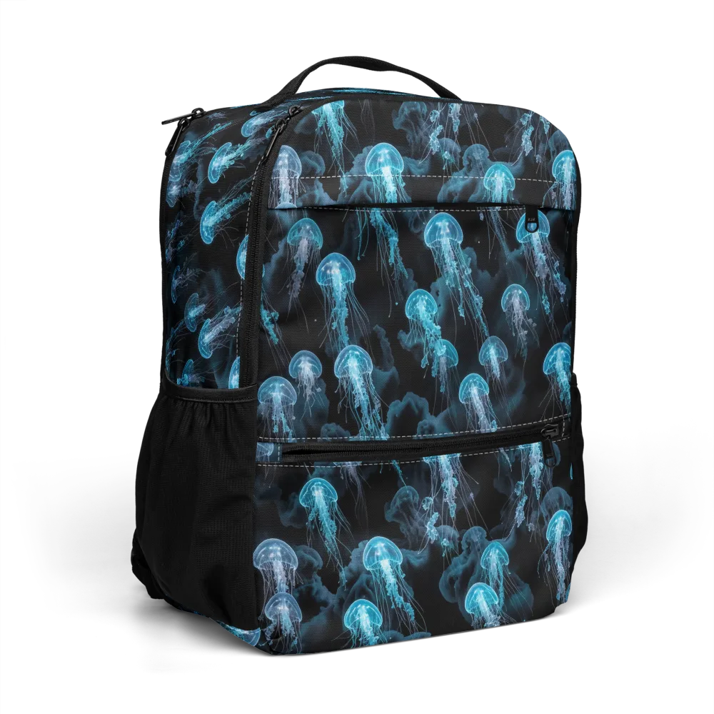 Azure Abyss on Utility Backpack — Right Front