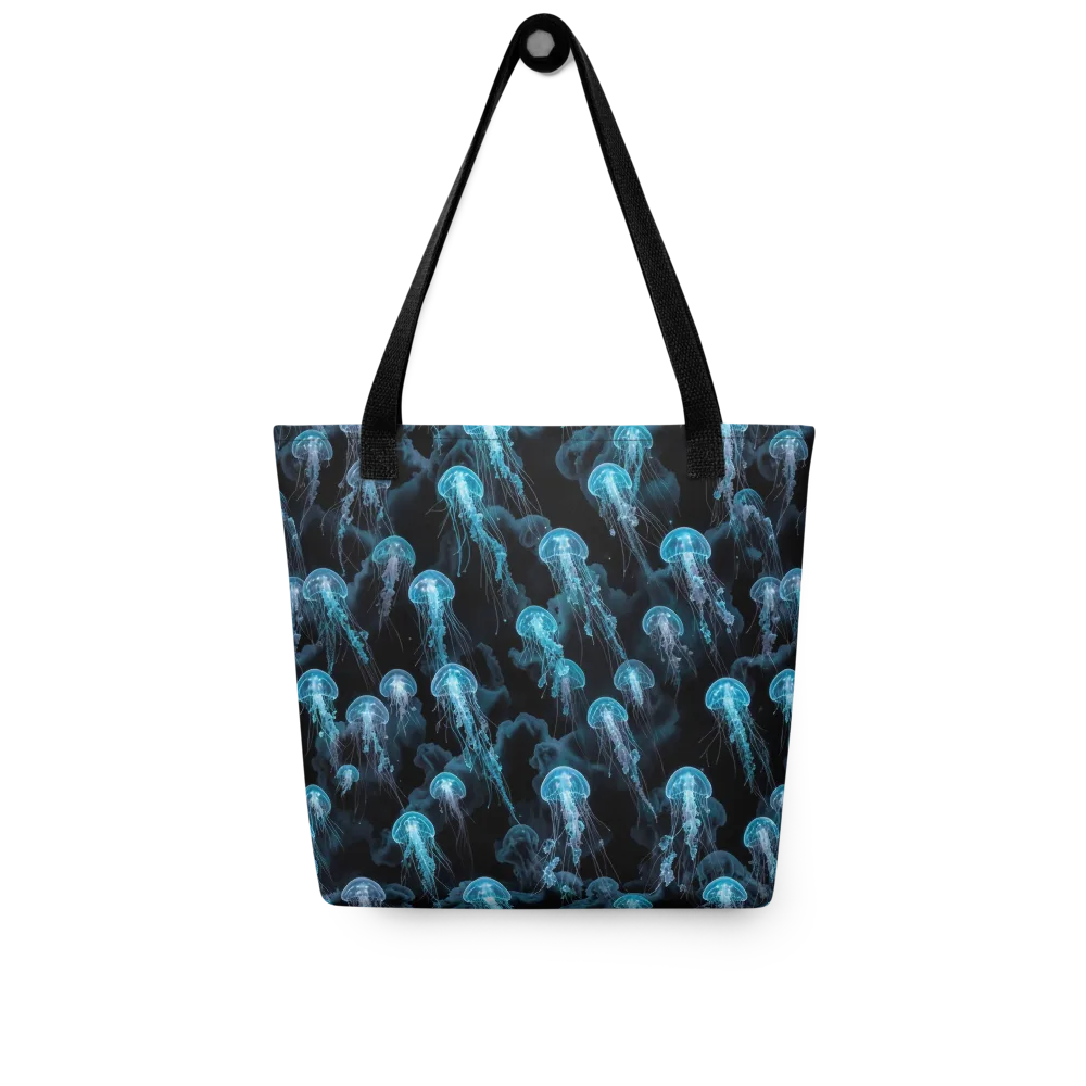 Azure Abyss on Tote Bag — Front