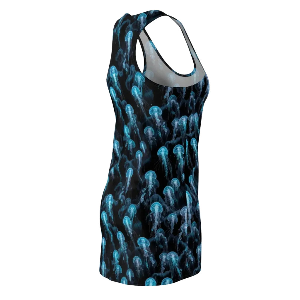 Azure Abyss on Racerback Dress — Back Side