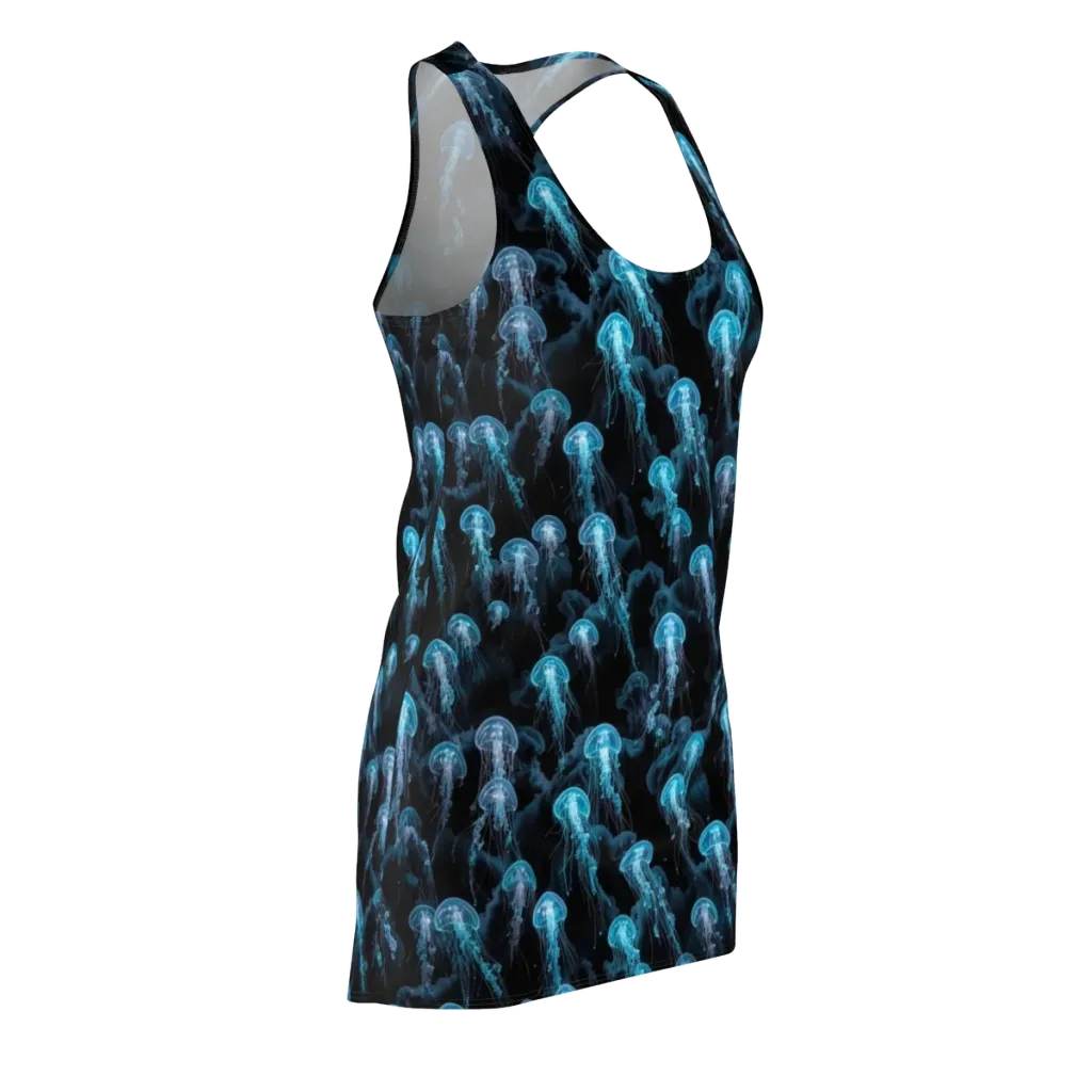 Azure Abyss on Racerback Dress — Front Side