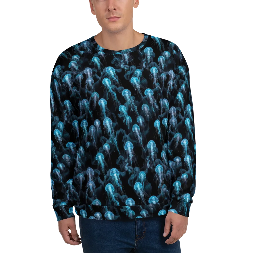 Azure Abyss on Sweatshirt — Front