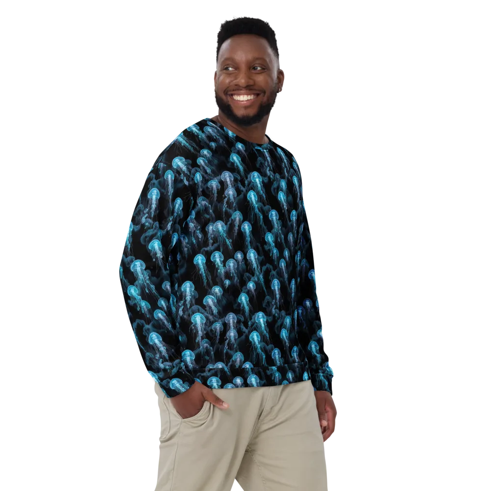 Azure Abyss on Sweatshirt — Front