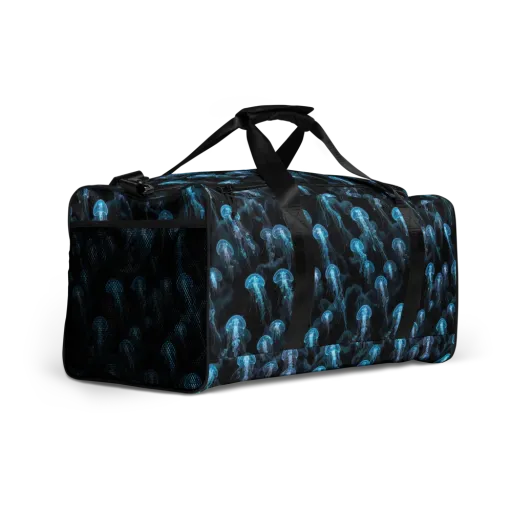 Azure Abyss on a Duffle Bag