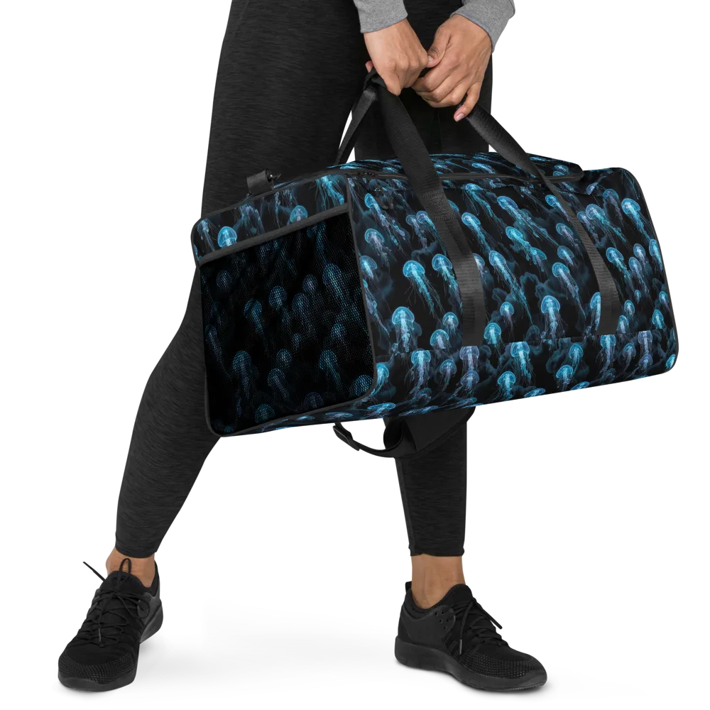 Azure Abyss on Duffle Bag — Right Front
