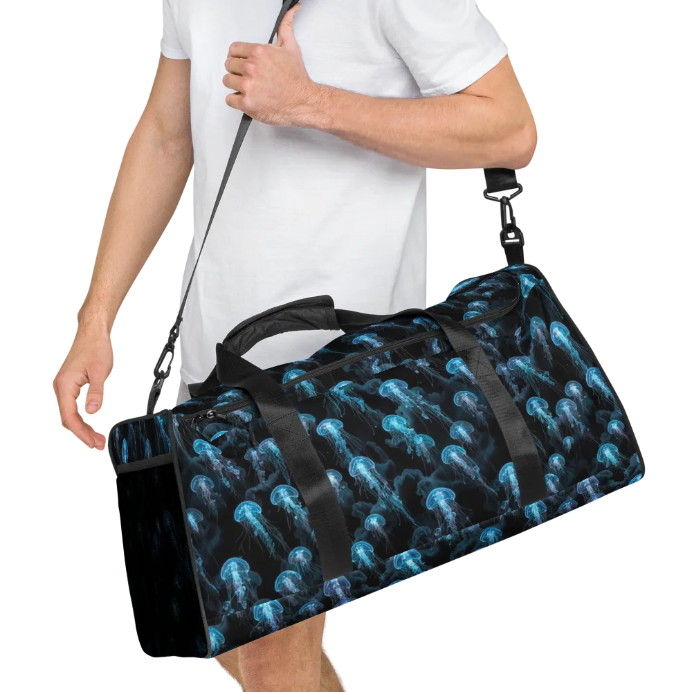Azure Abyss on Duffle Bag — Right Front