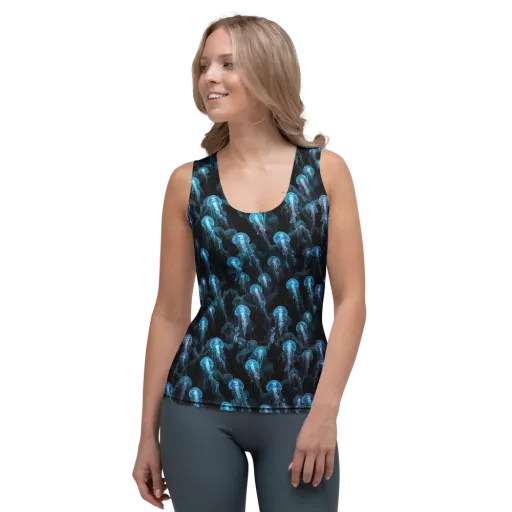Azure Abyss on a Women's Tank Top
