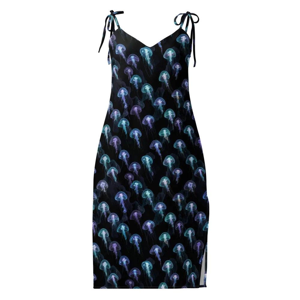 Abyssal Glow on Slip Dress — Front