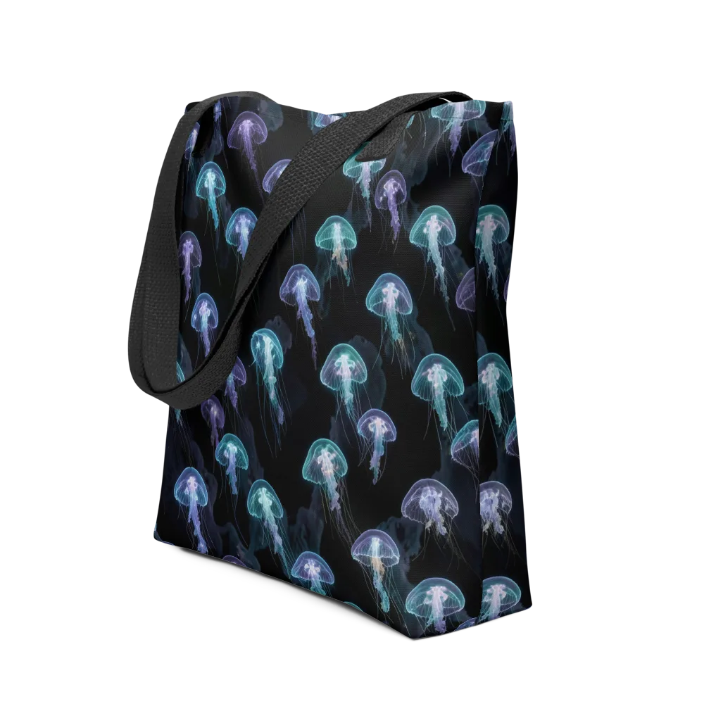 Abyssal Glow on Tote Bag — Front