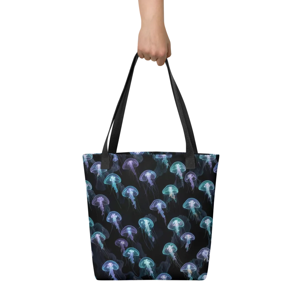 Abyssal Glow on Tote Bag — Front