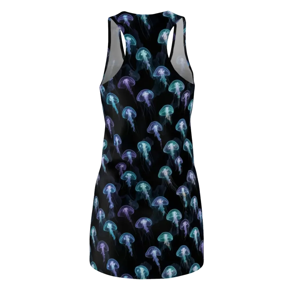 Abyssal Glow on Racerback Dress — Back