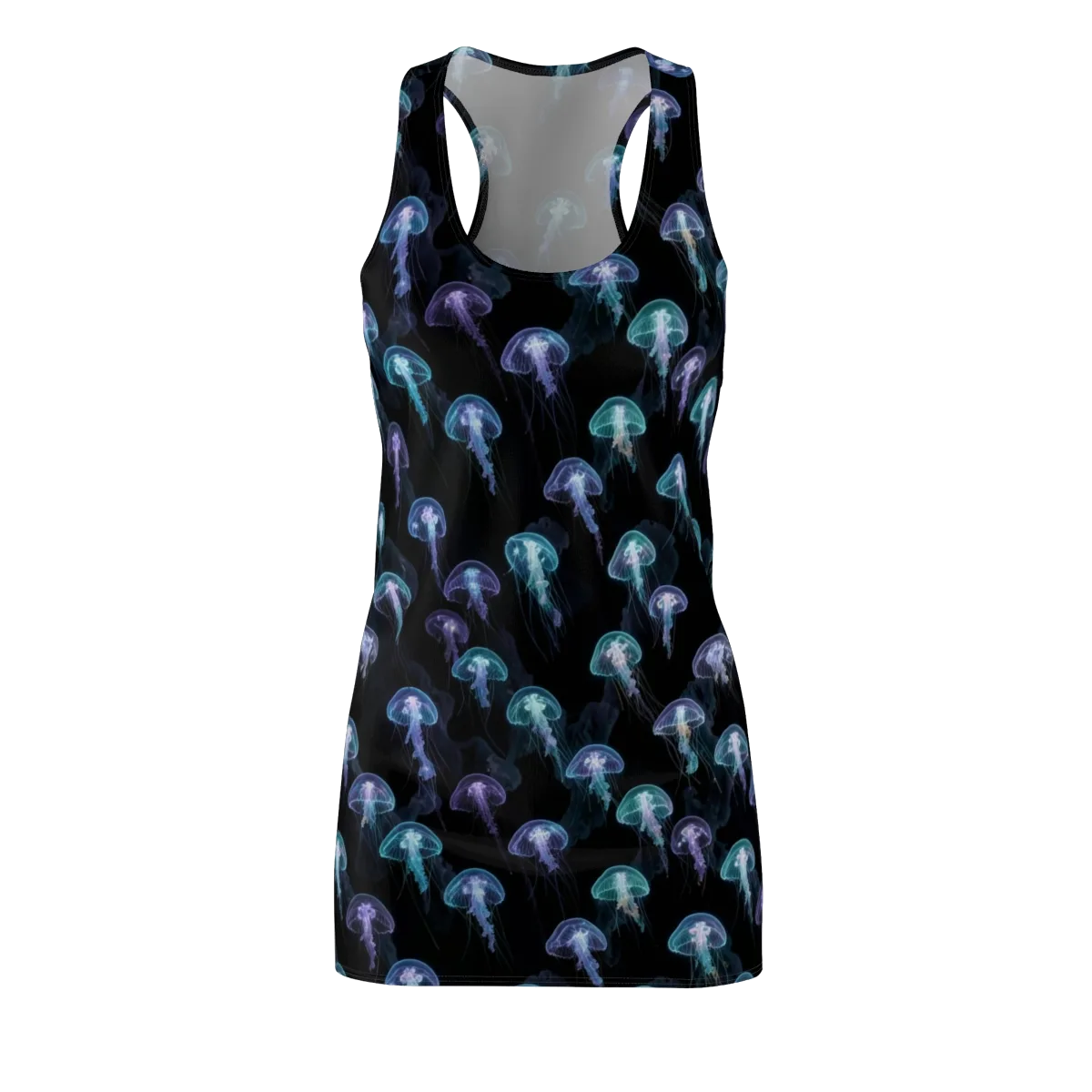 Abyssal Glow on Racerback Dress — Front