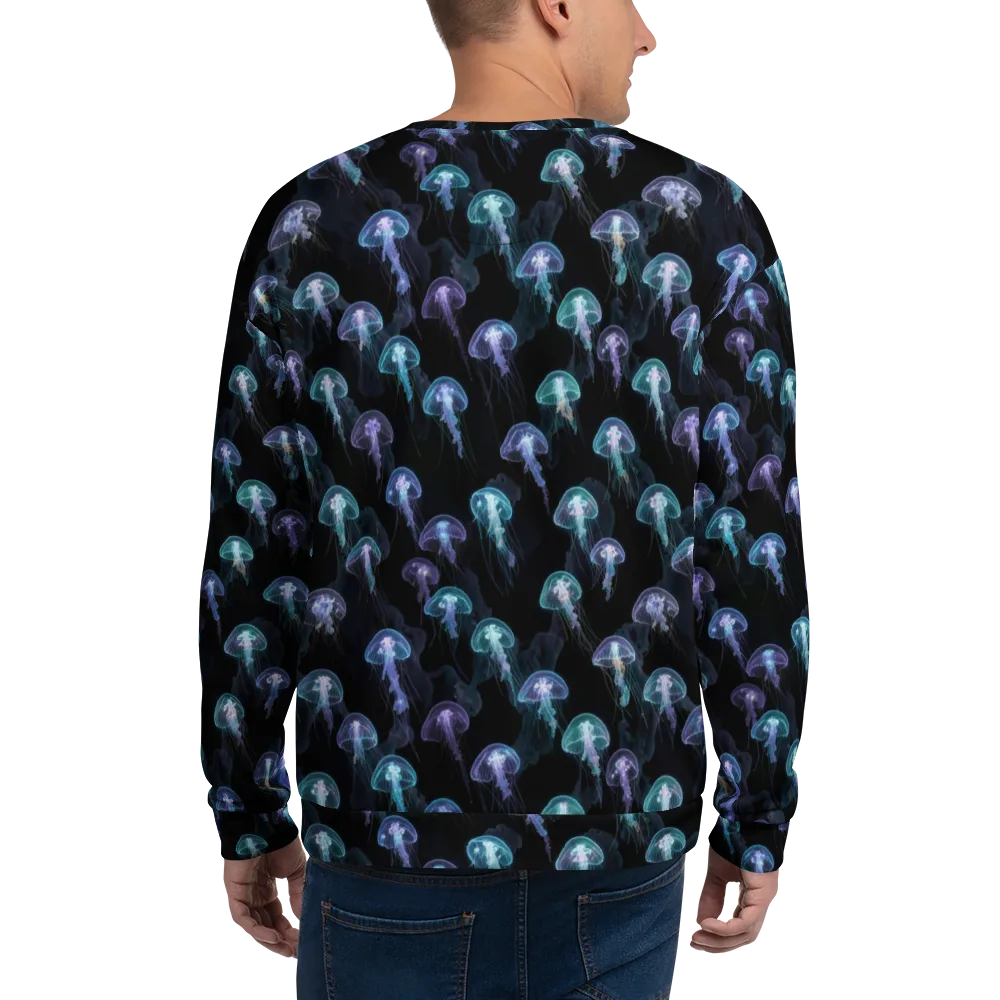 Abyssal Glow on Sweatshirt — Back