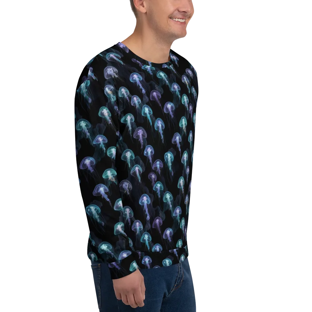 Abyssal Glow on Sweatshirt — Right Front