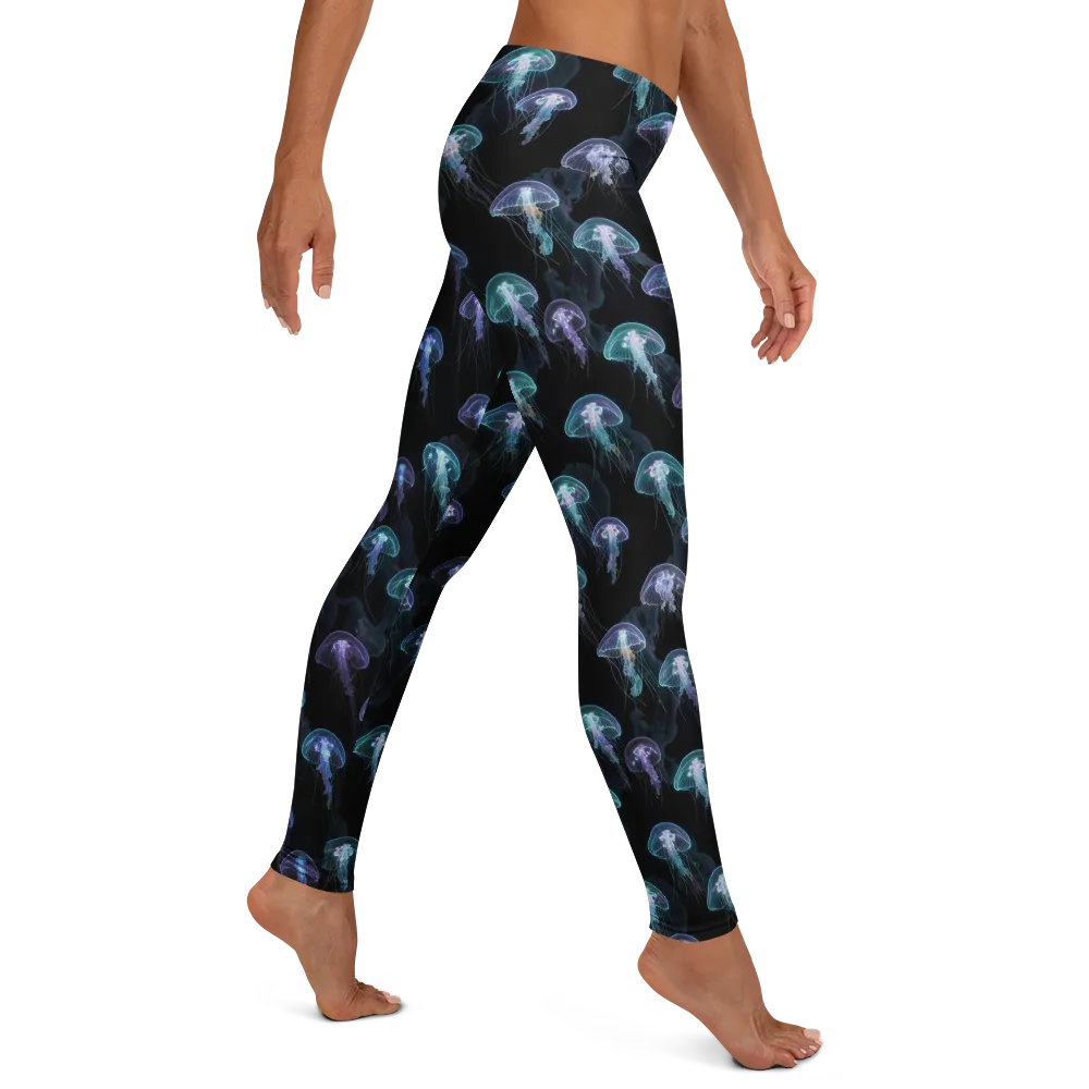 Abyssal Glow on Leggings — Right