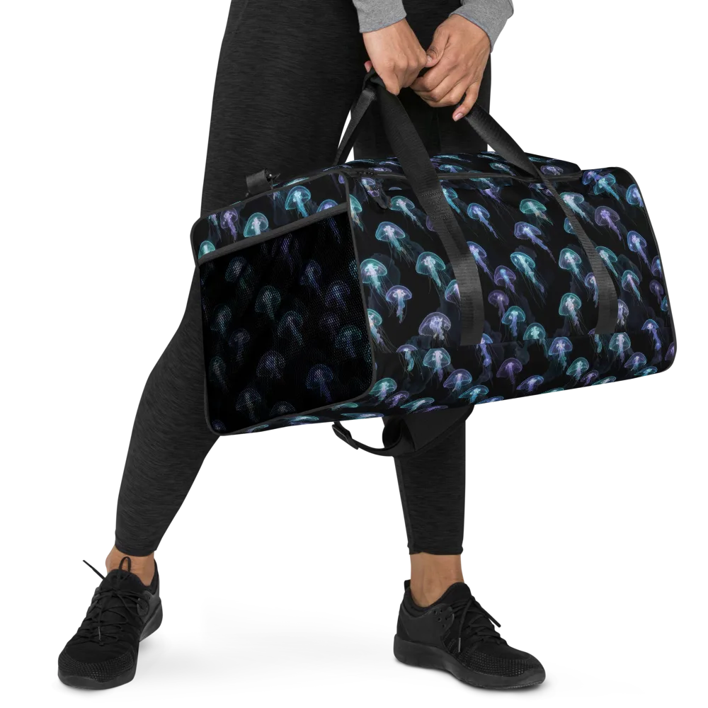 Abyssal Glow on Duffle Bag — Right Front