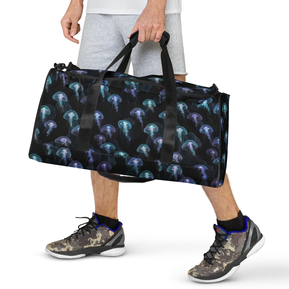 Abyssal Glow on Duffle Bag — Front