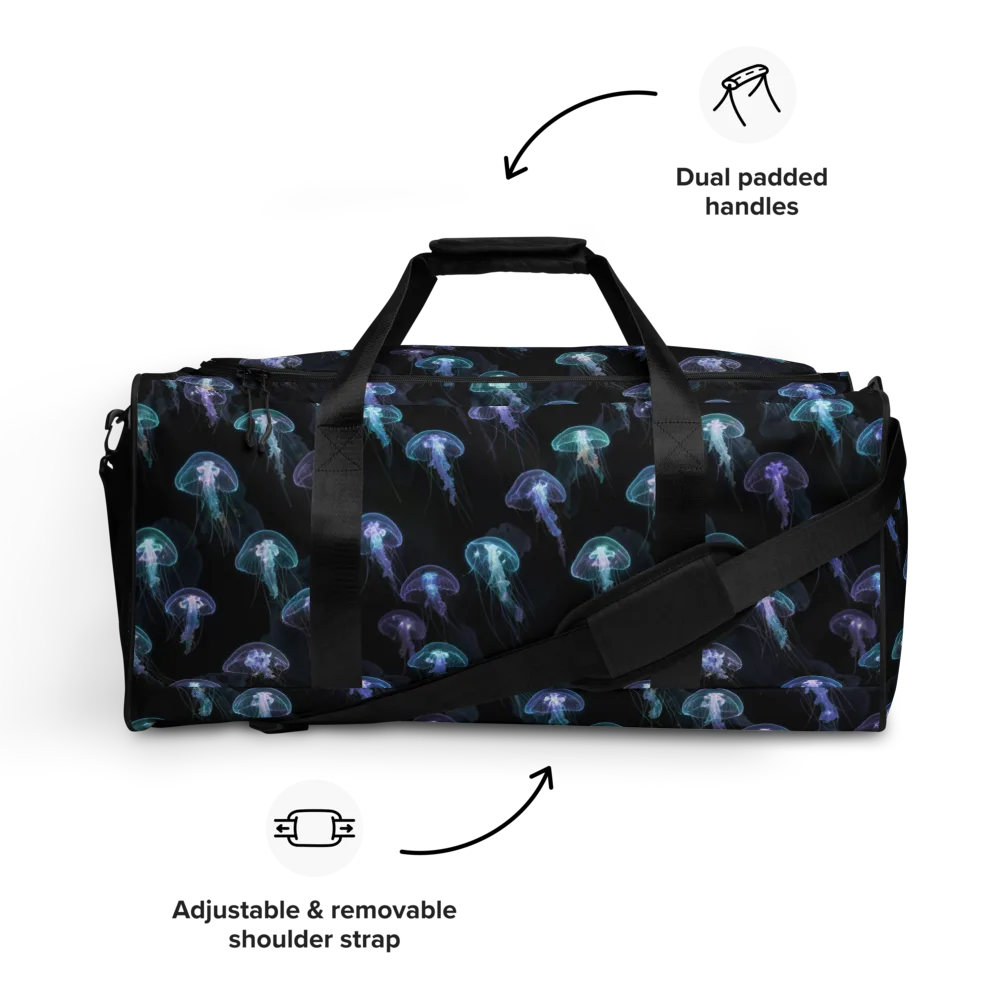 Abyssal Glow on Duffle Bag — Front