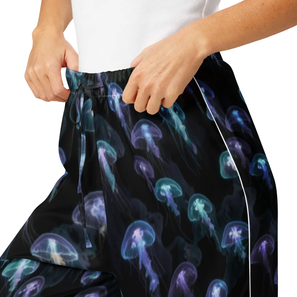 Abyssal Glow on Women's Pajama Pants — Product details