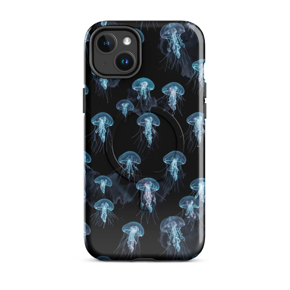 Moonlit Jellyfish on MagSafe Tough Case for iPhone® — Front